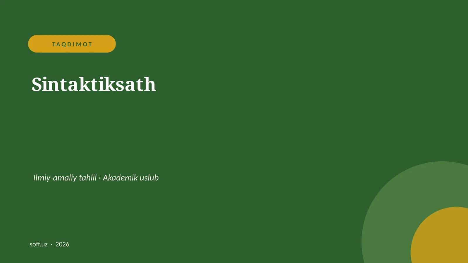 Sintaktiksath