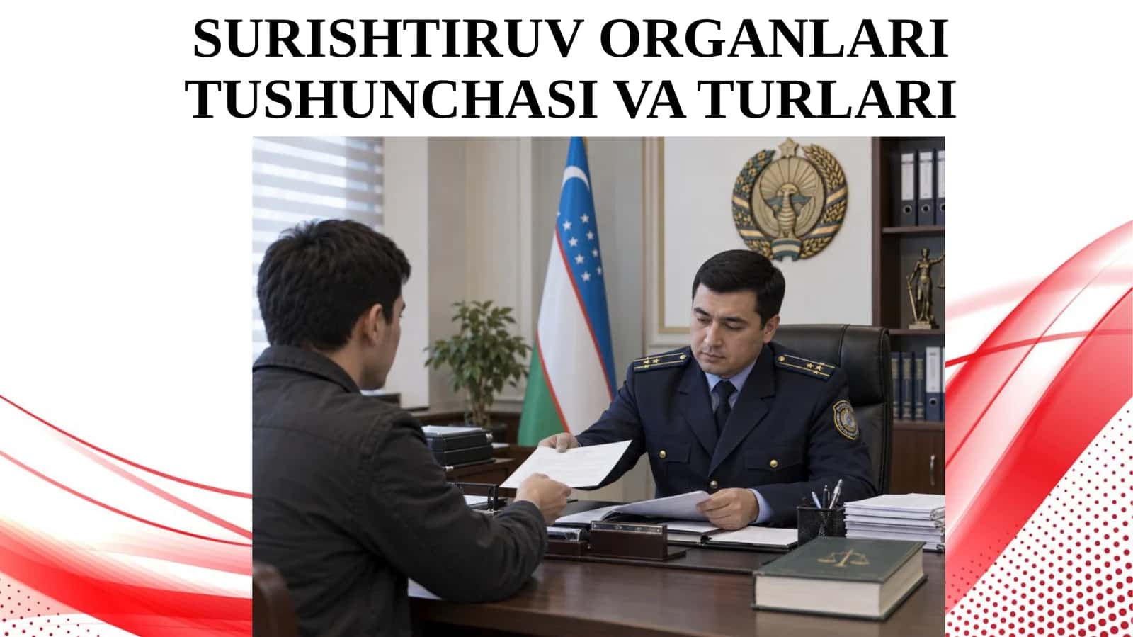 SURISHTIRUV ORGANLARI TUSHUNCHASI VA TURLARI