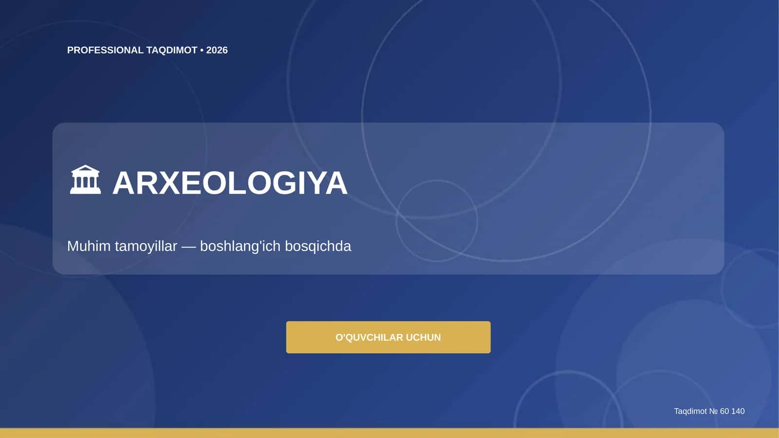 ARXEOLOGIYA
