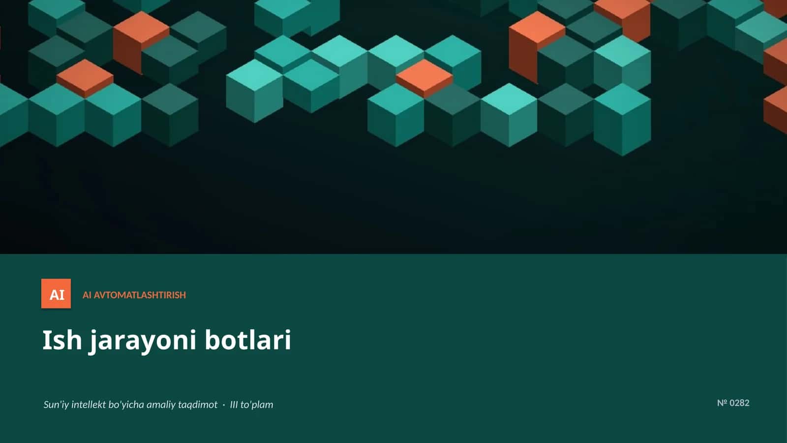 AI AVTOMATLASHTIRISH