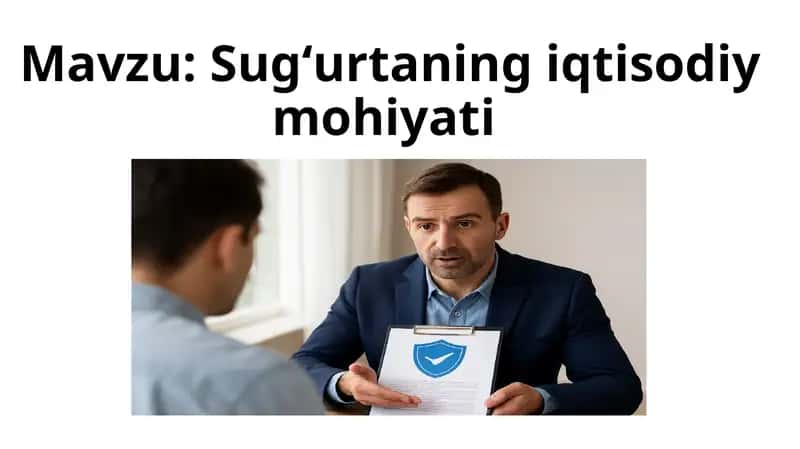 Sugʻurtaning iqtisodiy mohiyati