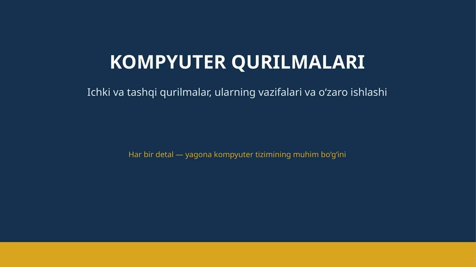 information