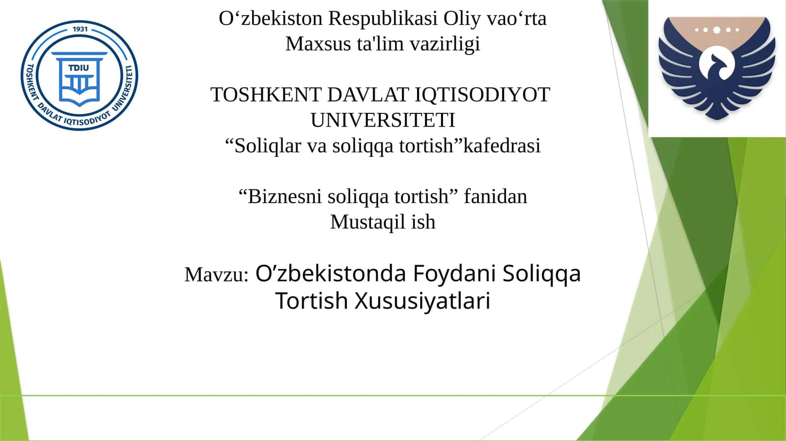Foyda soligi