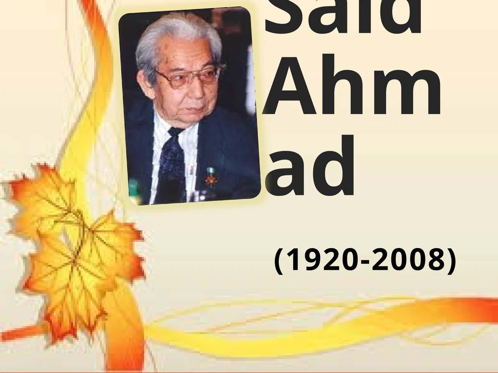 Said Ahmad