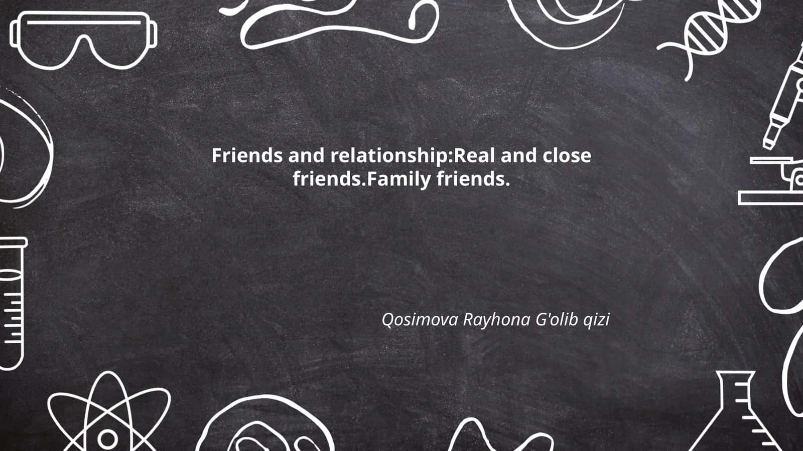 Trust and Communication in Friendships