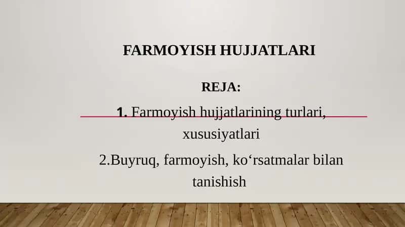 Farmoyishhujjatlari