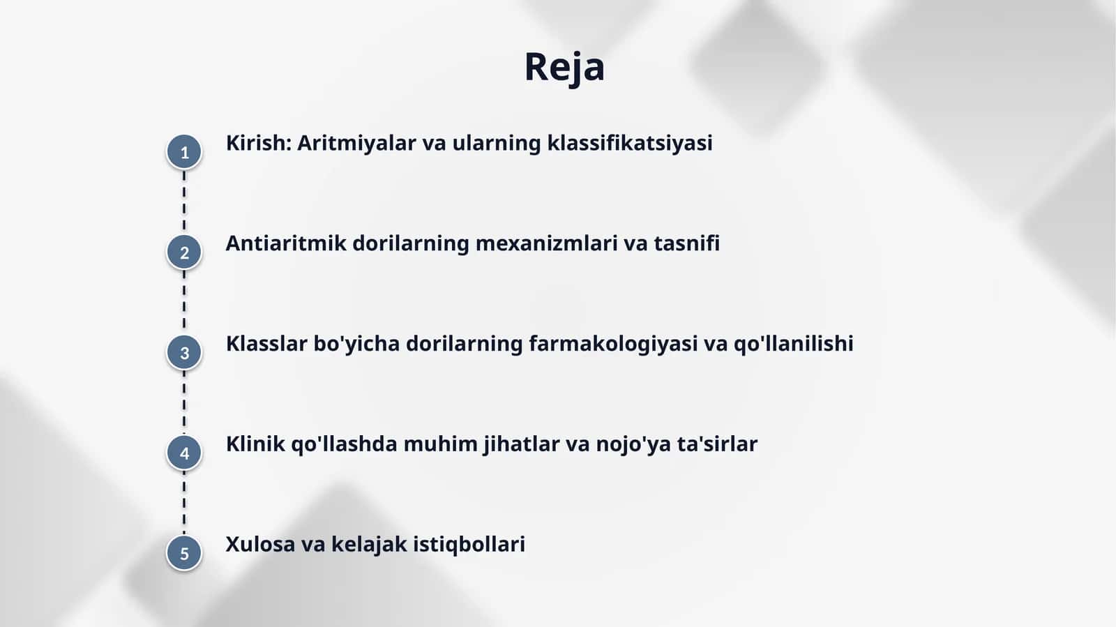 Kirish: Aritmiyalar va ularning klassifikatsiyasi