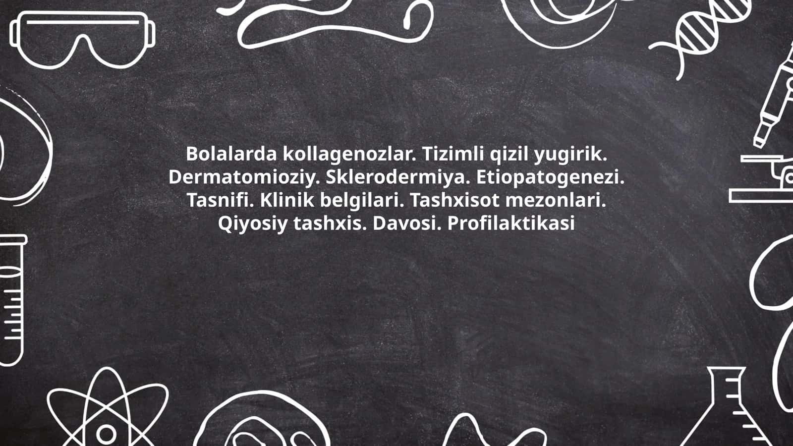 Bolalarda kollagenozlar