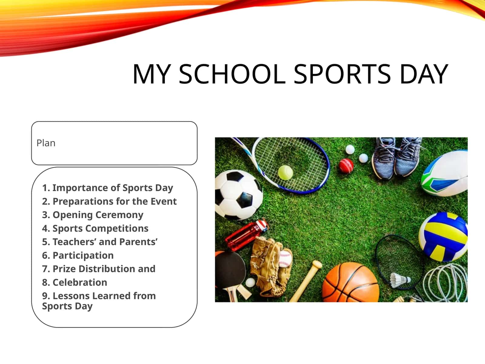 My School Sports Day