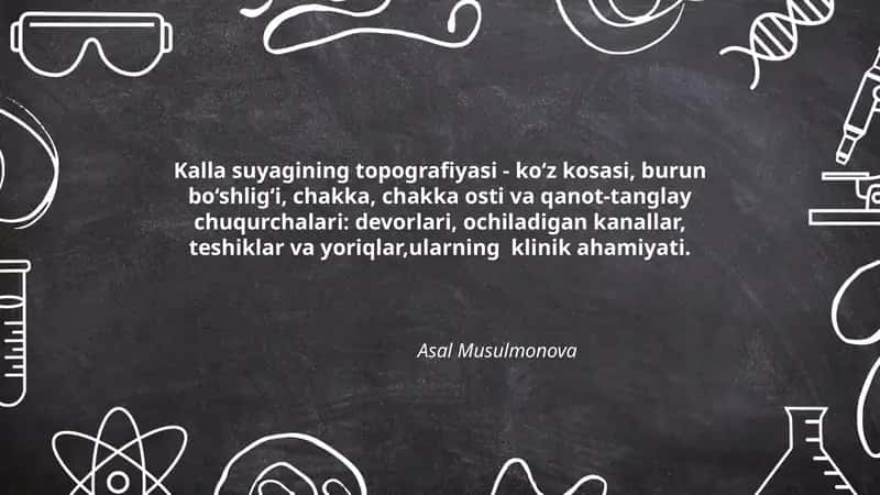Kalla suyagining topografiyasi