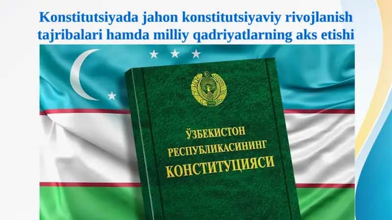 O'zbekiston Respublikasi Konstitutsiyasi