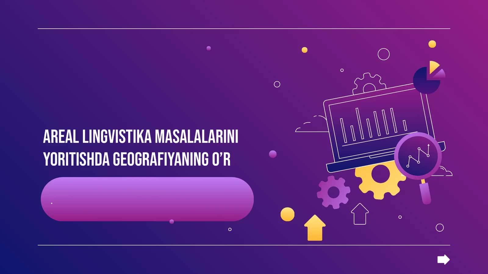 Areal Lingvistika Masalalarini Yoritishda Geografiyaning O'r