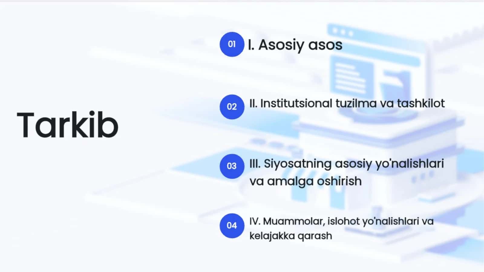 Ta'lim sohasida davlat boshqaruvi