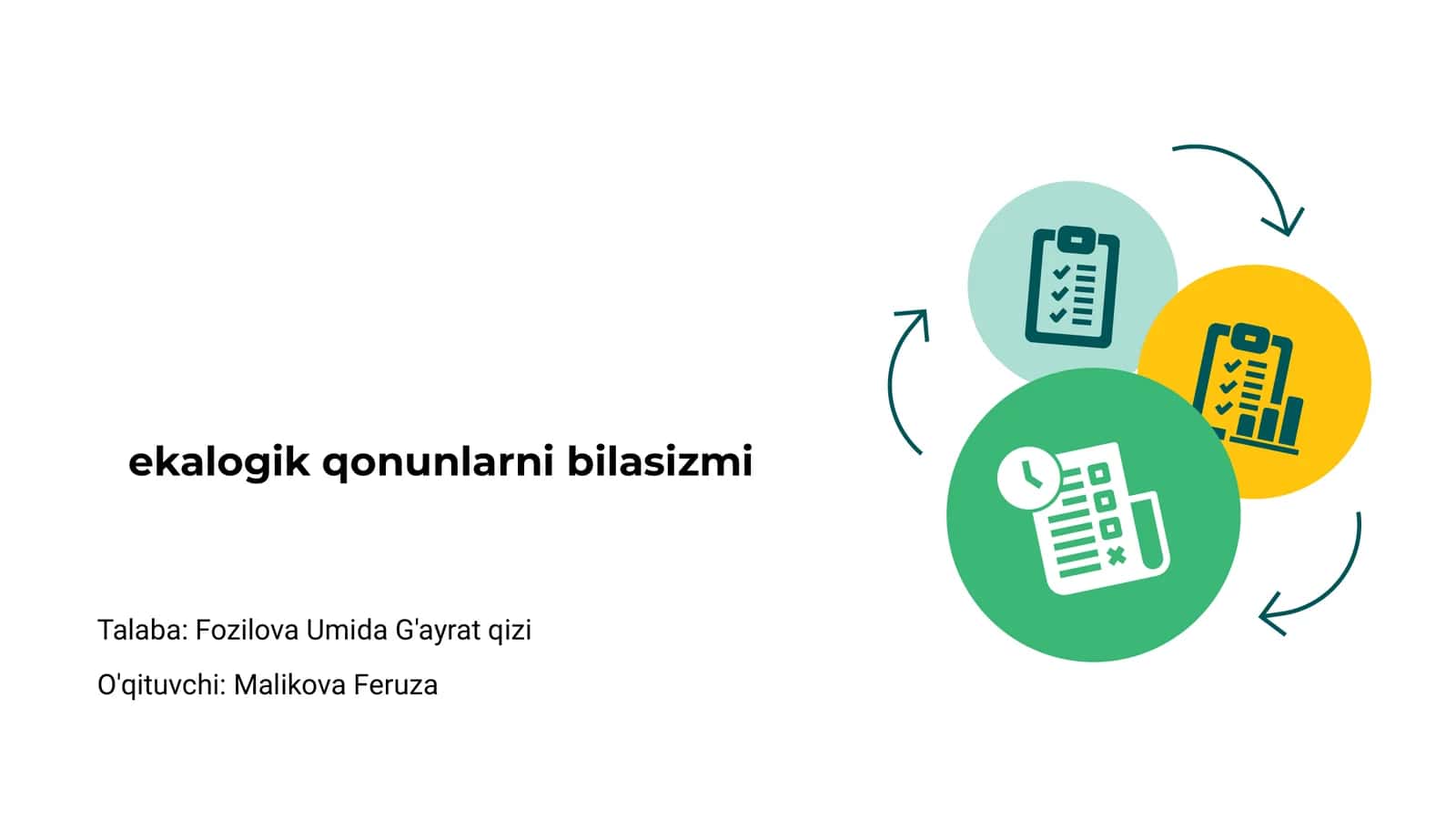 Ekologik qonunlar