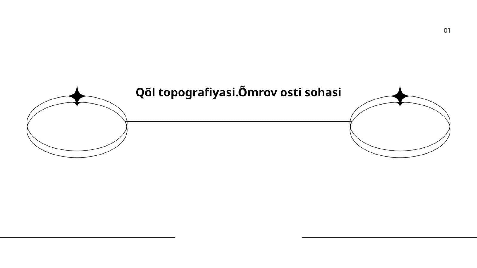 Qõl topografiyasi.Õmrov osti sohasi
