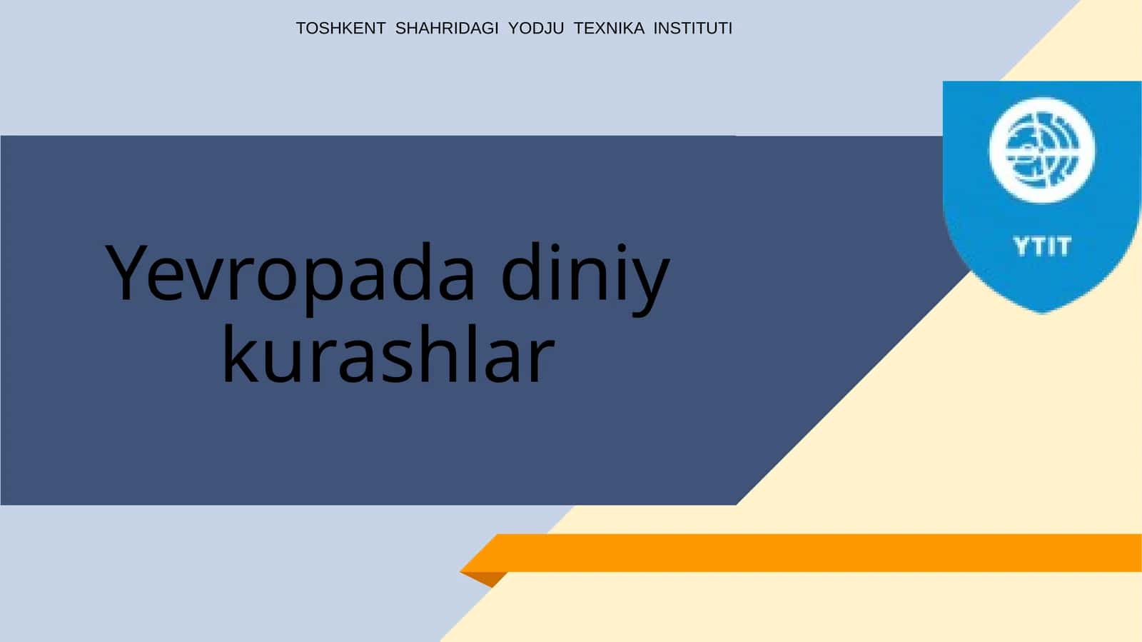 Yevropada diniy kurashlar