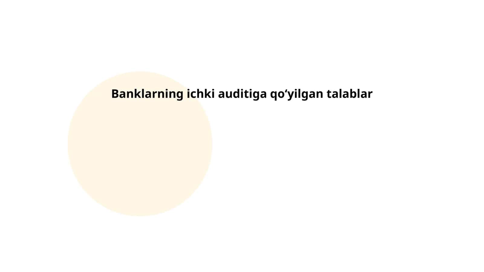 Ichki auditning vazifalari