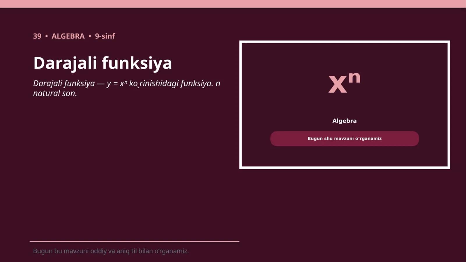 Darajali funksiya