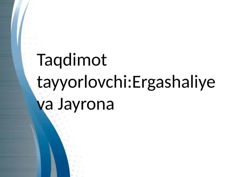 Oʻquvchilarga gʻazal haqida nazariy maʼlumotlar berish usullari