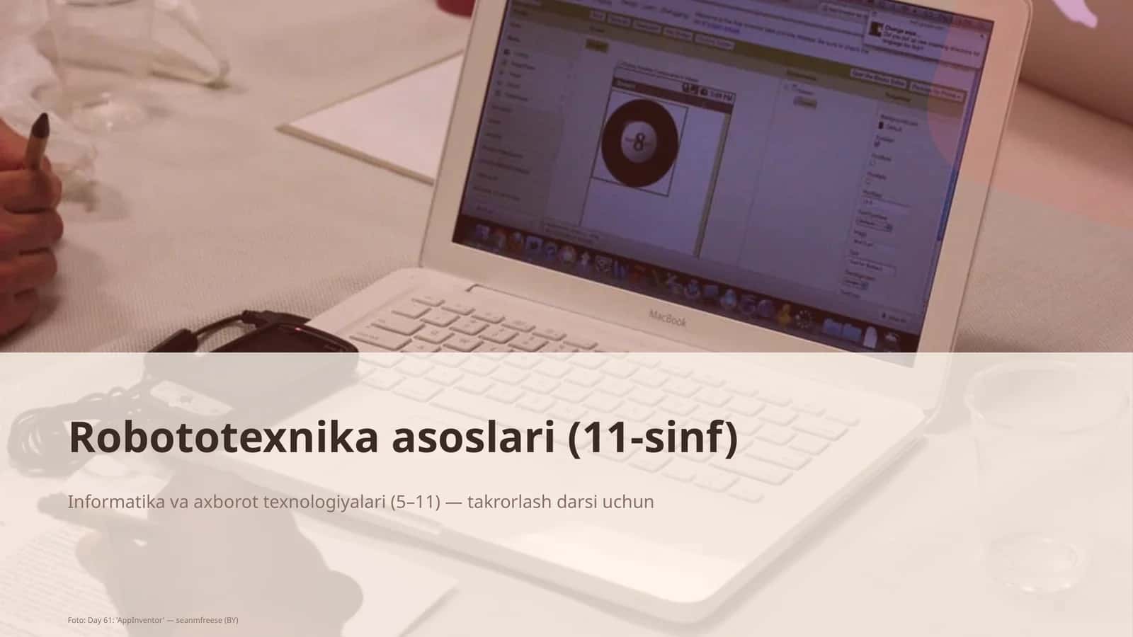 Robototexnika asoslari (11-sinf)
