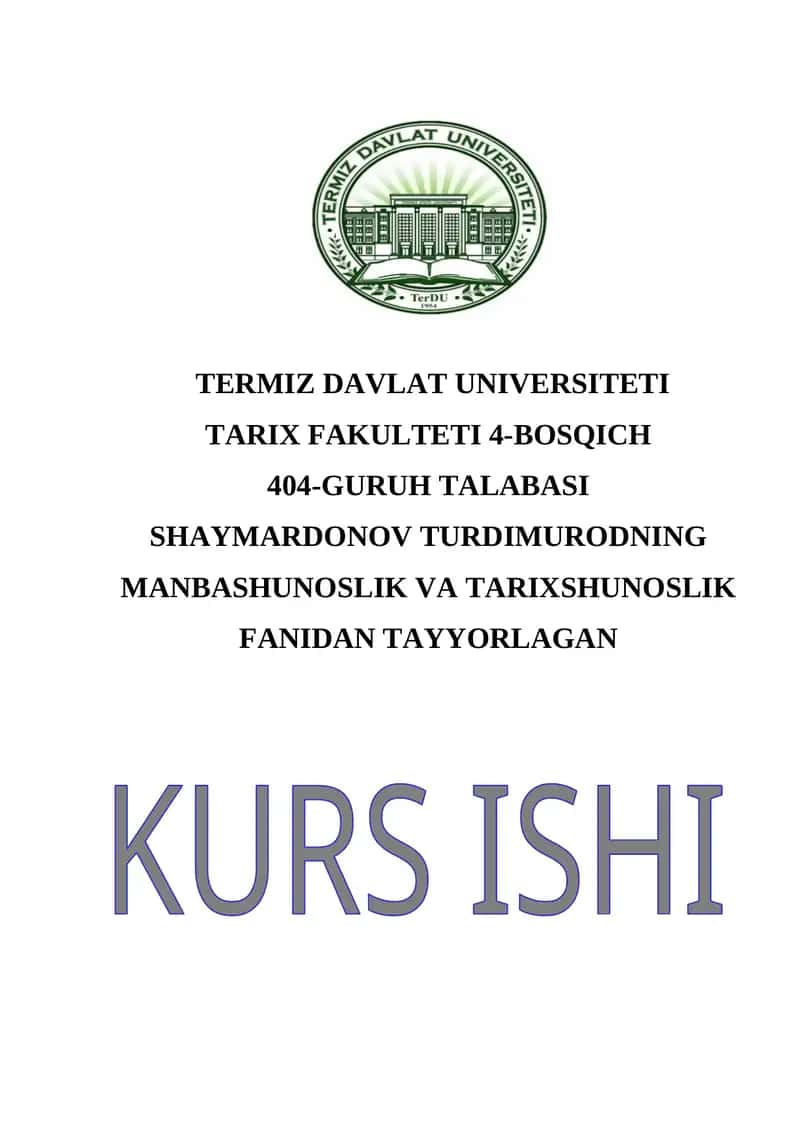 XVII-XVIII ASRLARDA BUXORO XONLIGIDA TARIXNAVISLIK