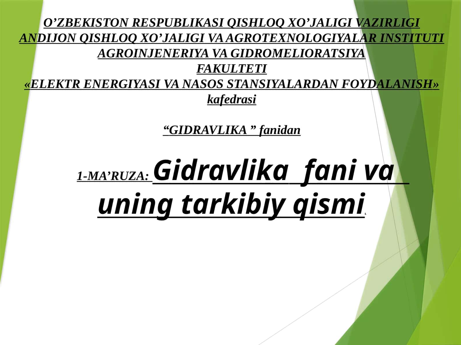 Gidravlika