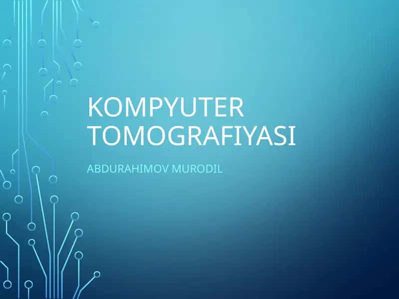 KompyuterTomografiyasi
