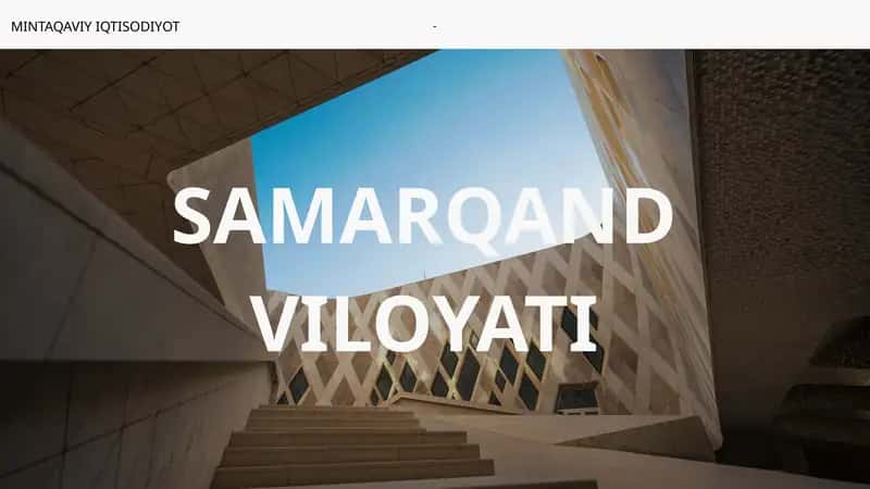 Samarqand viloyati