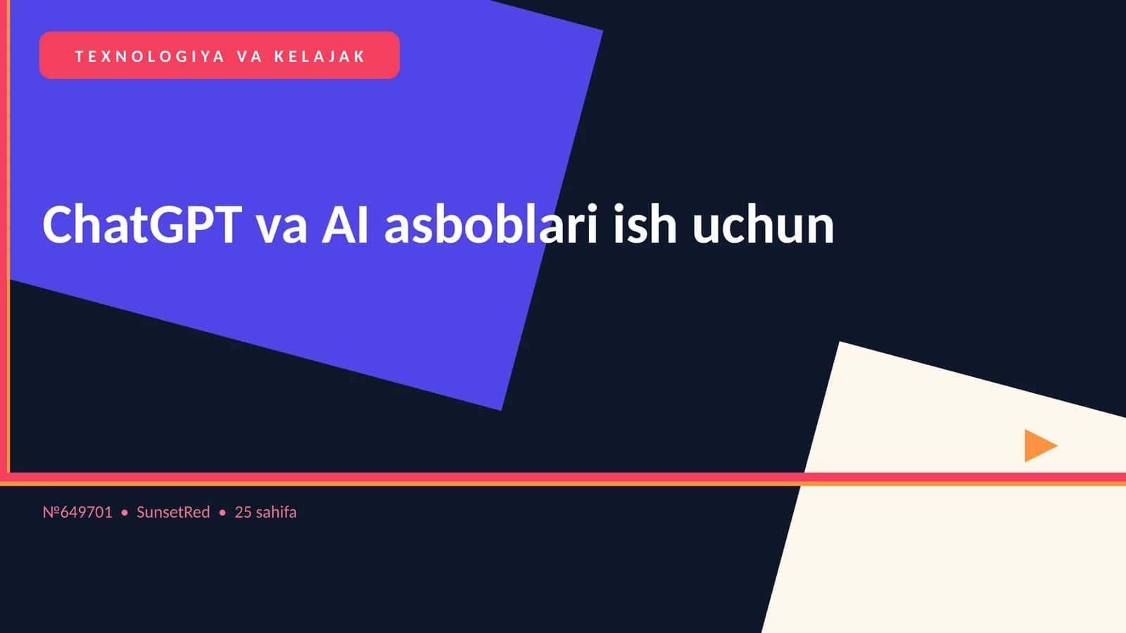 ChatGPT va AI asboblari ish uchun