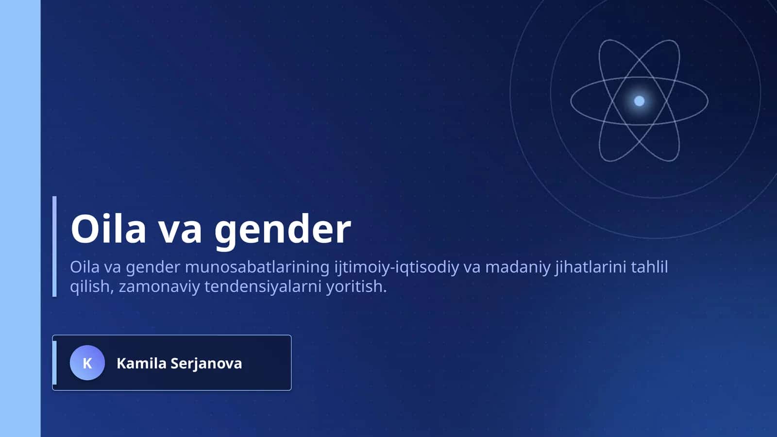 Oila va gender