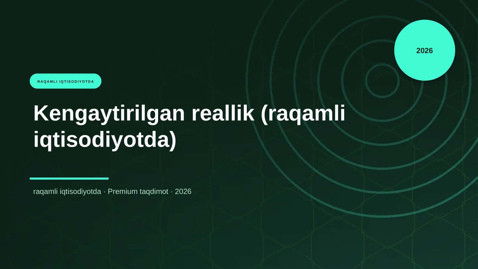 Kengaytirilgan reallik (raqamli iqtisodiyotda)