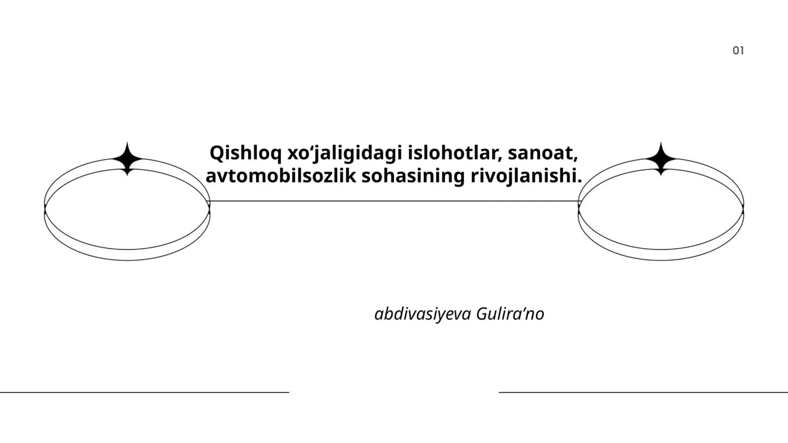 Qishloq xo‘jaligidagi islohotlar, sanoat, avtomobilsozlik sohasining rivojlanishi