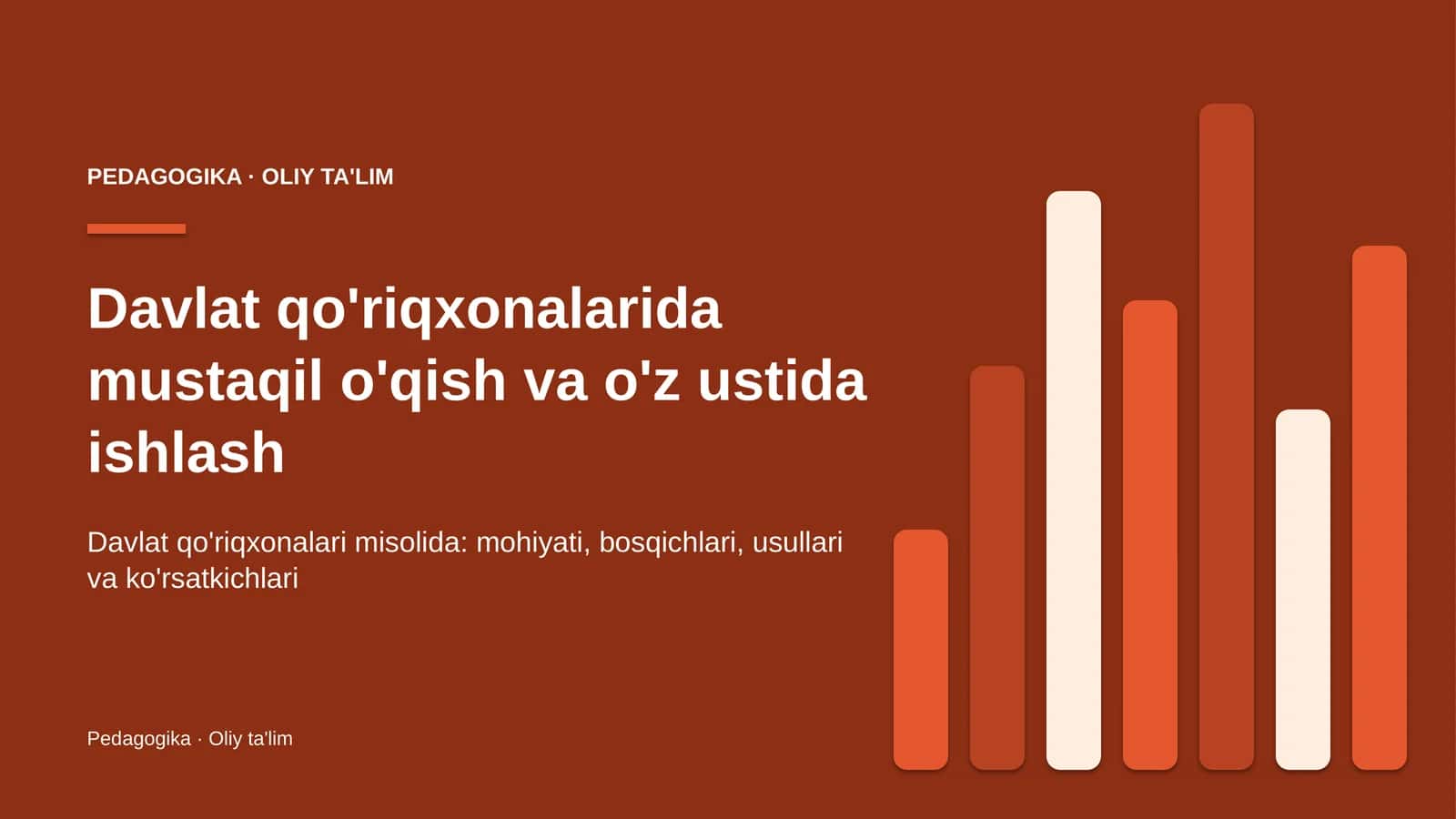 OLIY TA'LIM