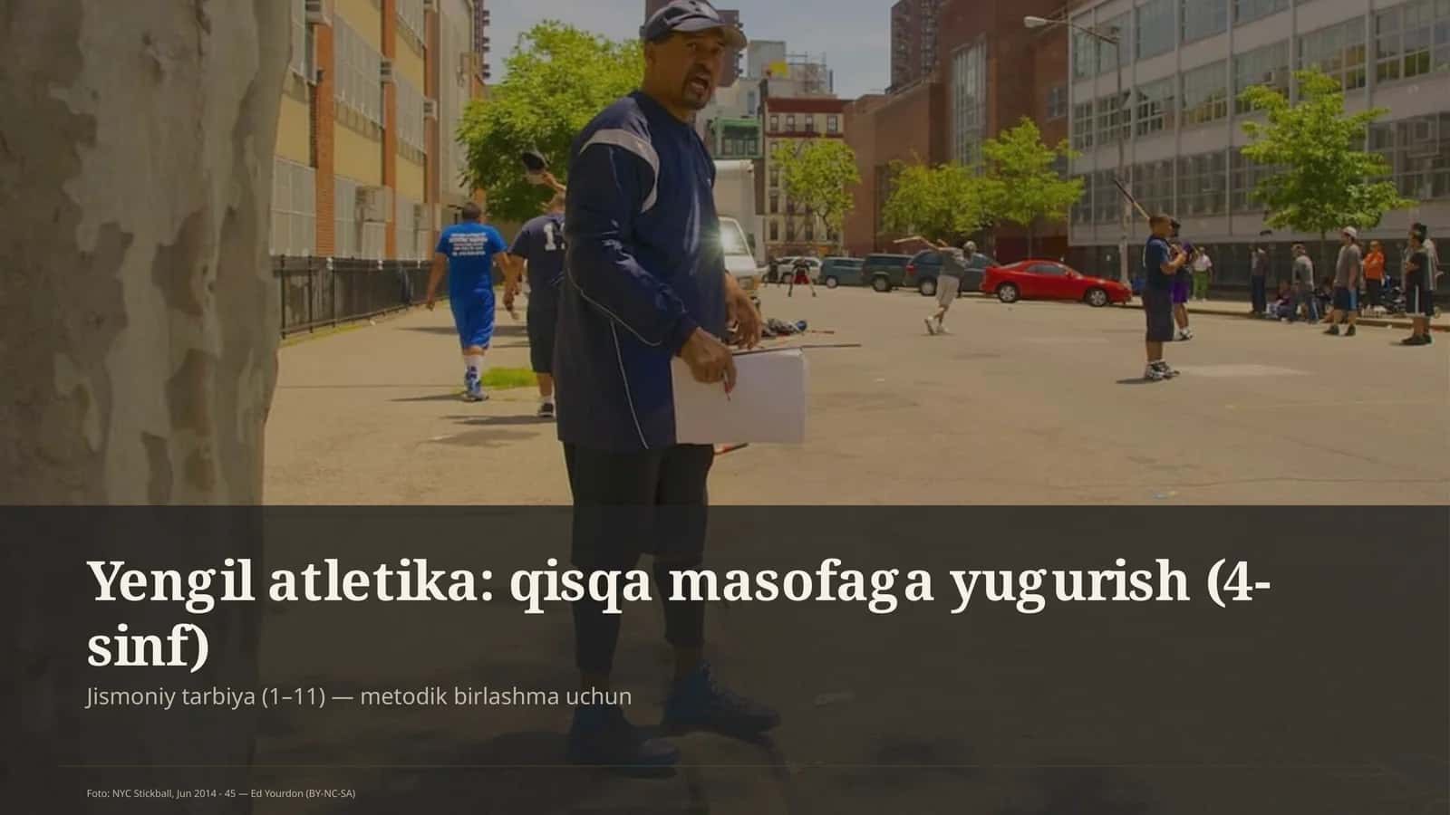 Yengil atletika: qisqa masofaga yugurish (4-sinf)