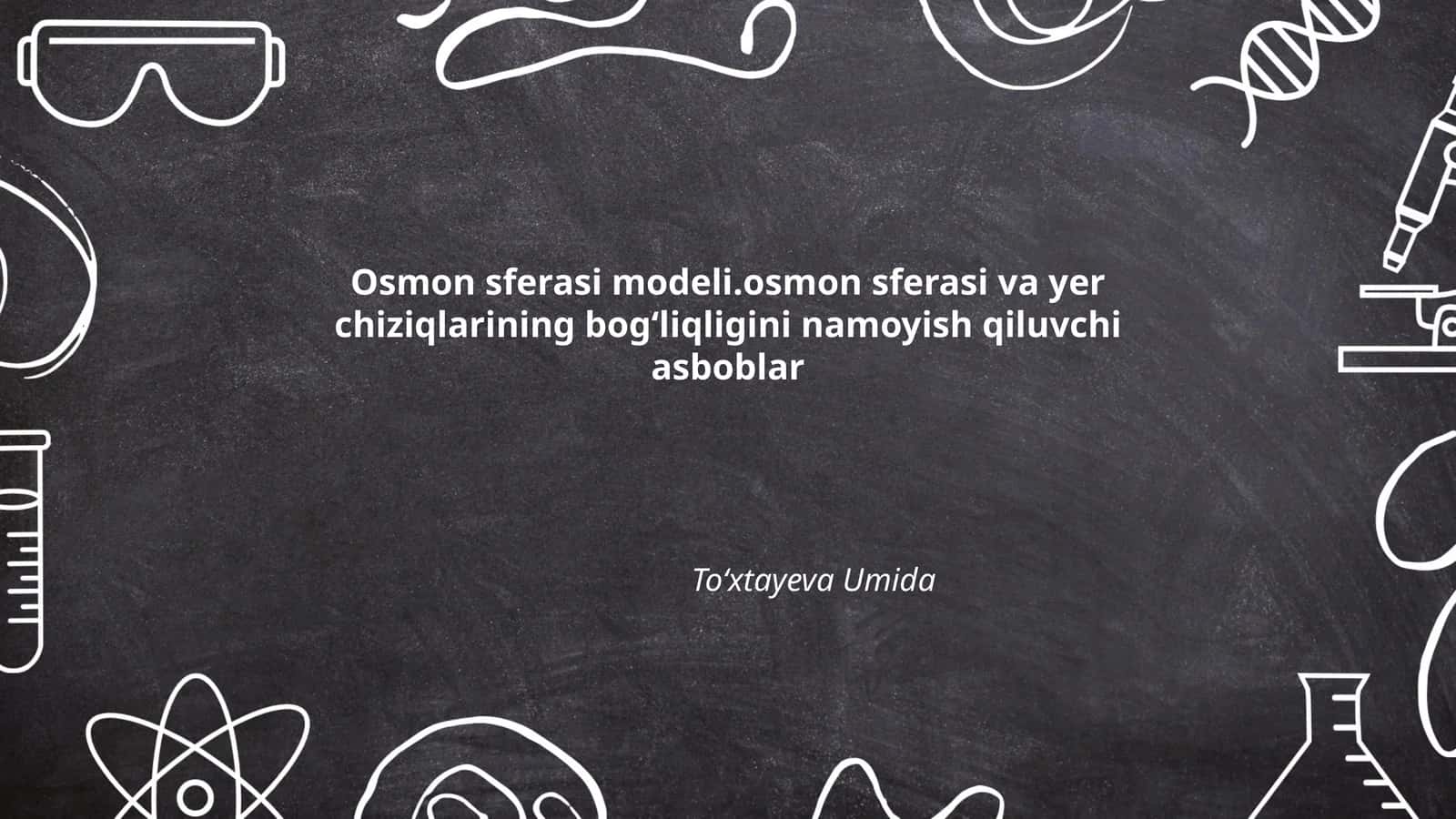 Osmon sferasi modeli