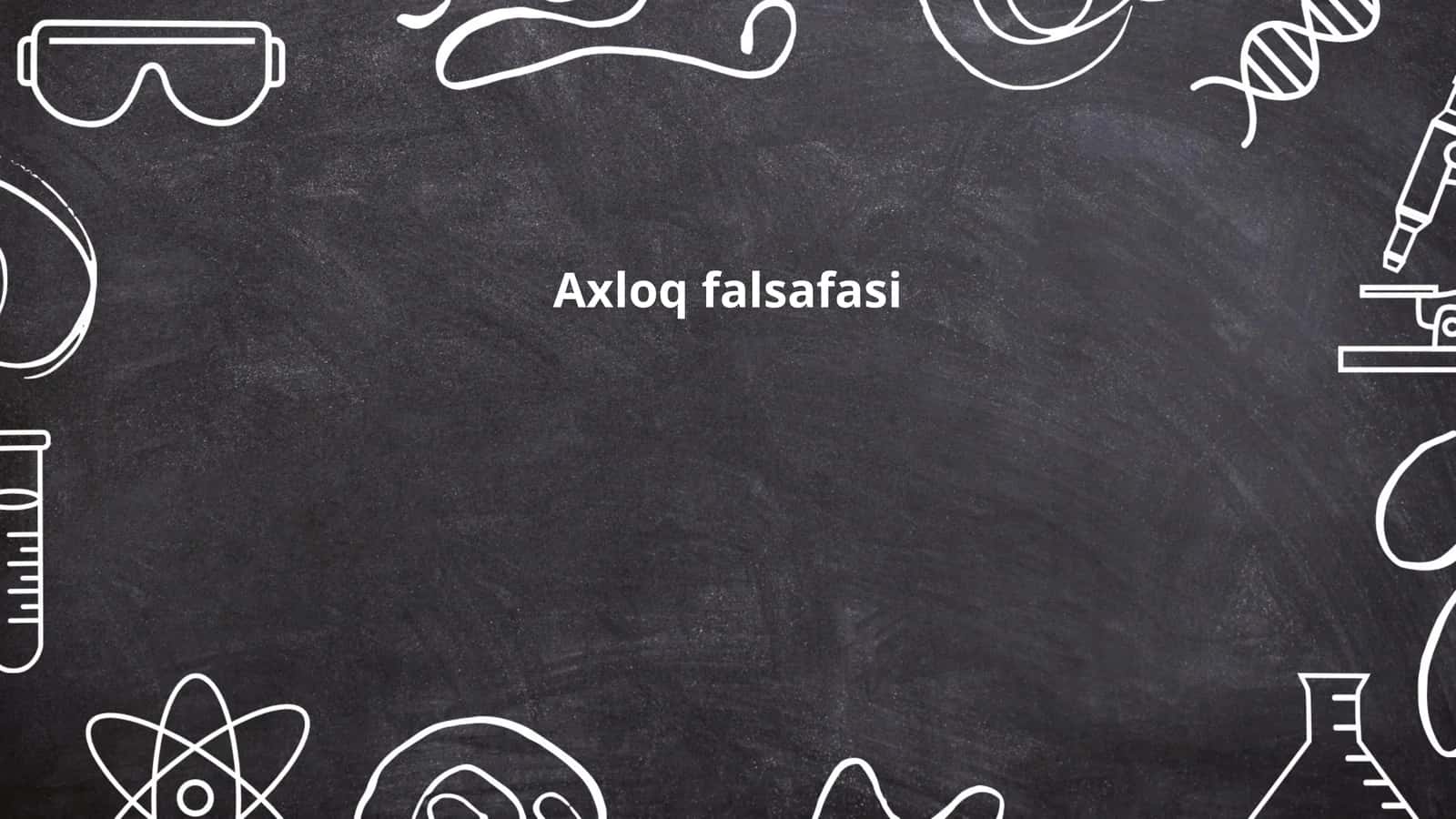 Axloq falsafasi