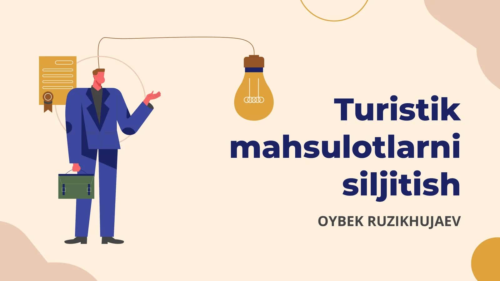 Turistik mahsulotlarni siljitish