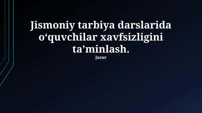 Xavfsizlik protokollari va jarohatlarning oldini olish strategiyalari