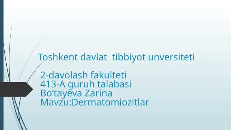 Dermatomiozitlar