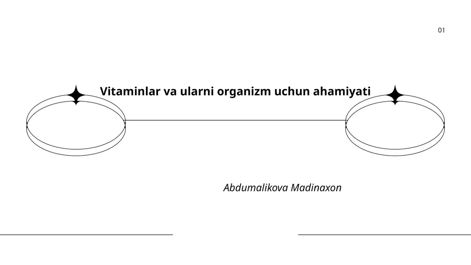 Vitaminlar va ularni organizm uchun ahamiyati