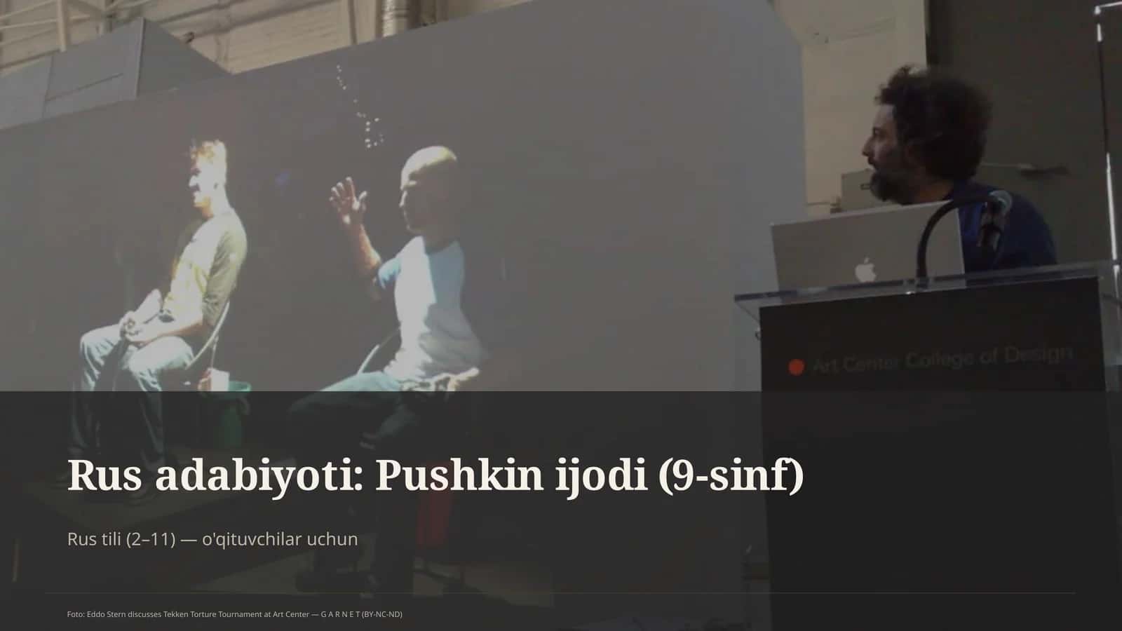 Rus adabiyoti: Pushkin ijodi (9-sinf)