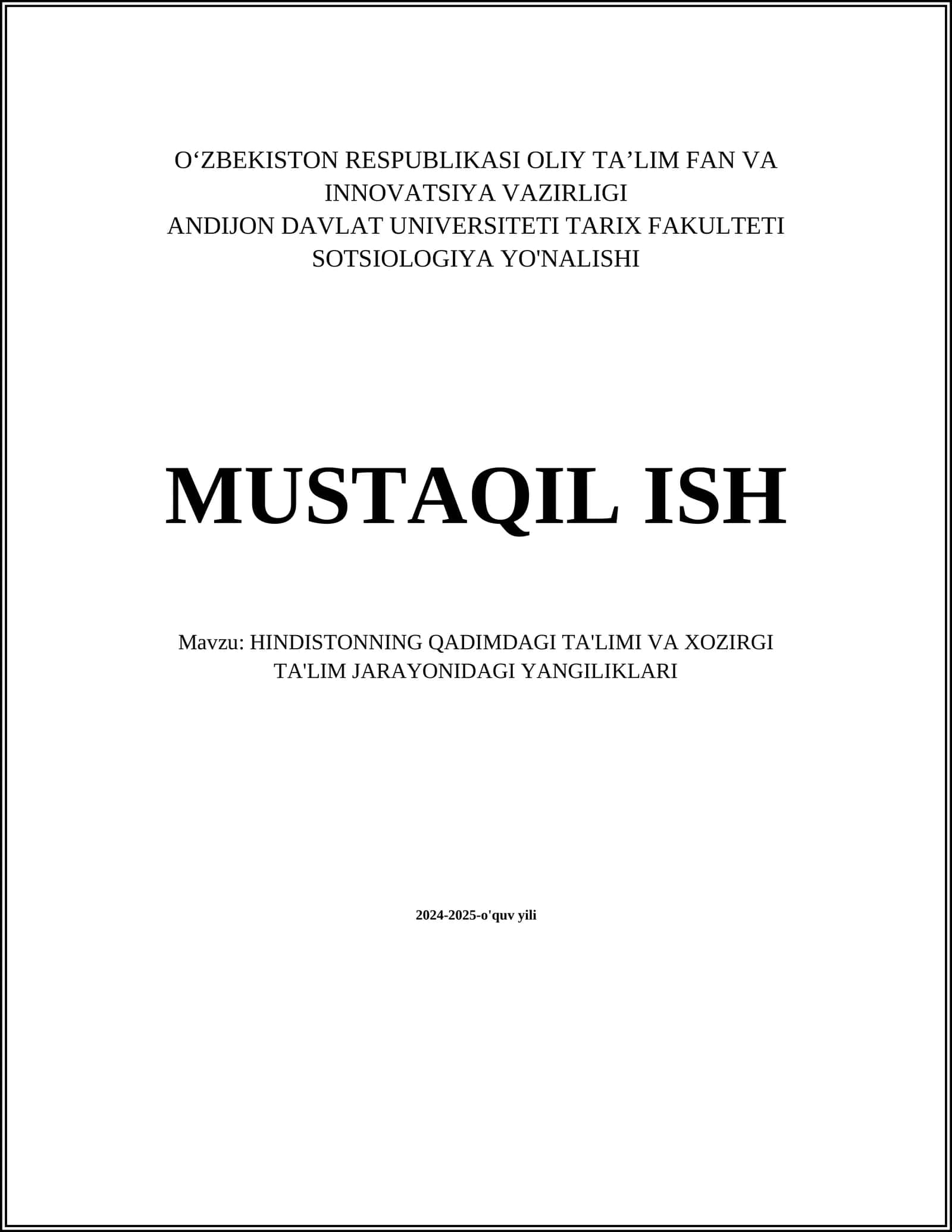 Qadimgi Hindistonda gurukula tizimi