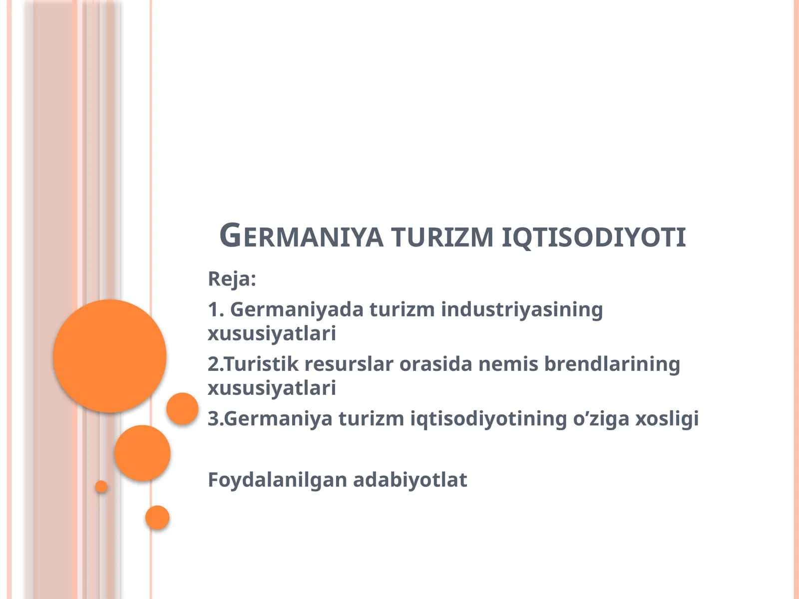 Germaniyaturizmiqtisodiyoti