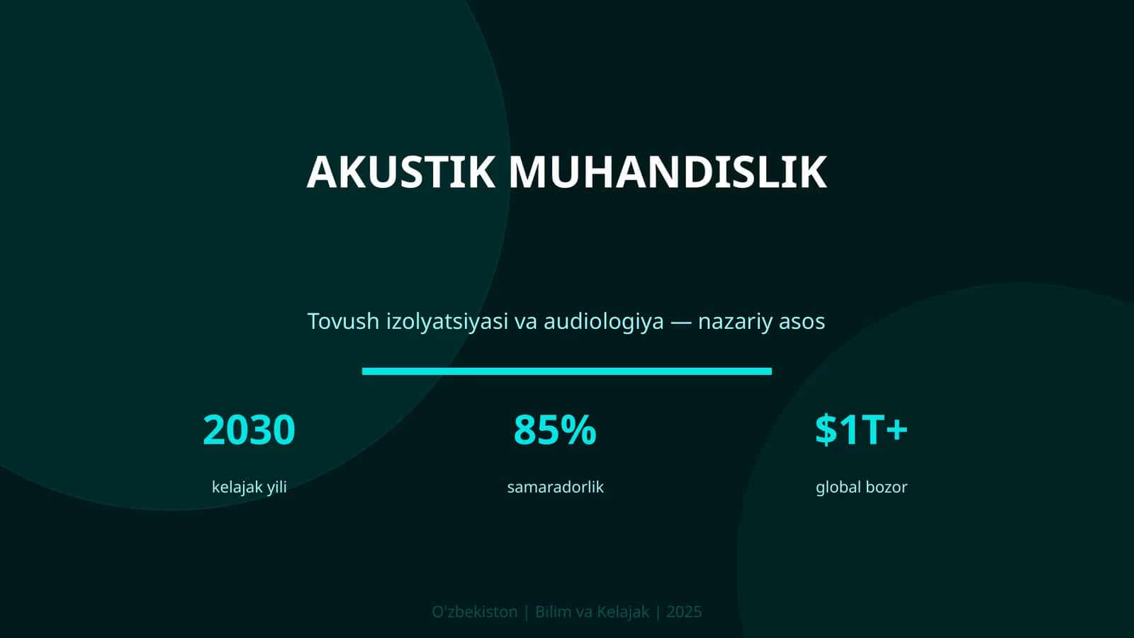 Akustik muhandislik