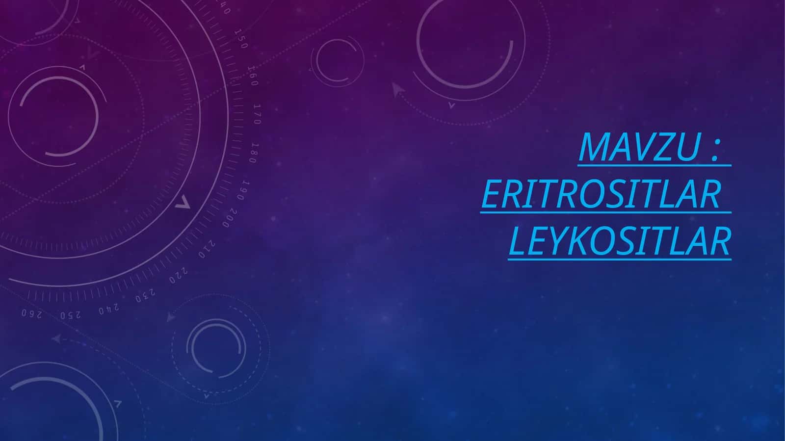 ERITROSITLAR
