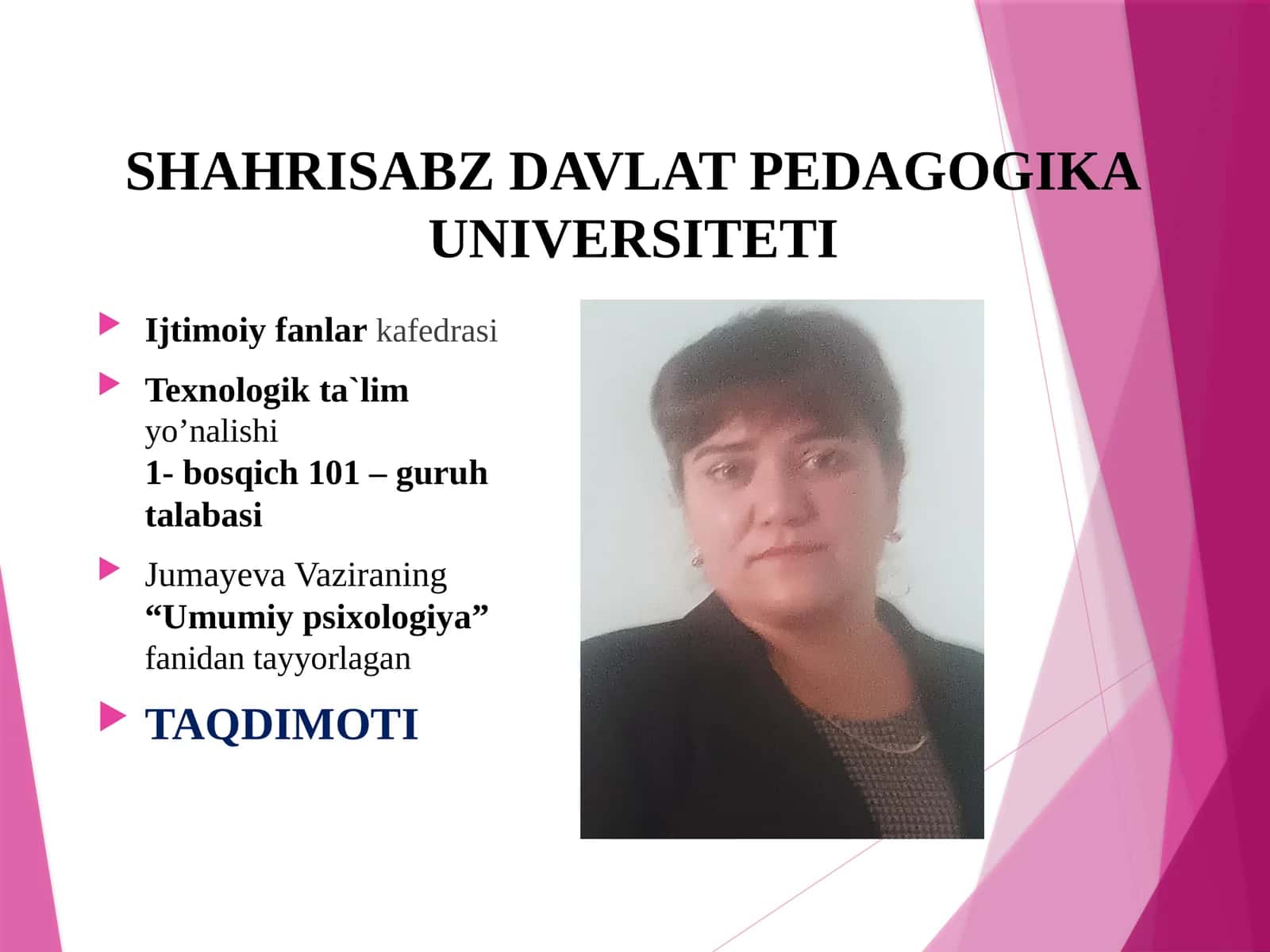 Diqqathaqidatushunchavauningnerv–fiziologikasoslari