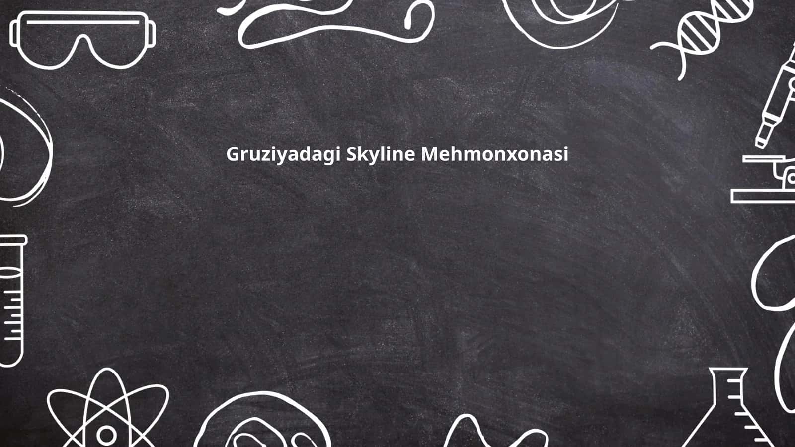 Gruziyadagi Skyline Mehmonxonasi