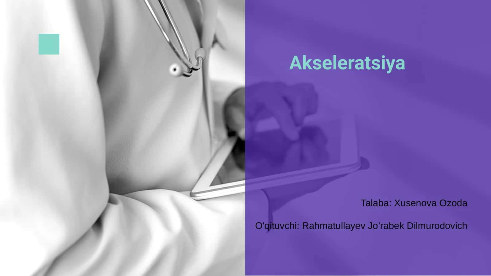Akseleratsiya