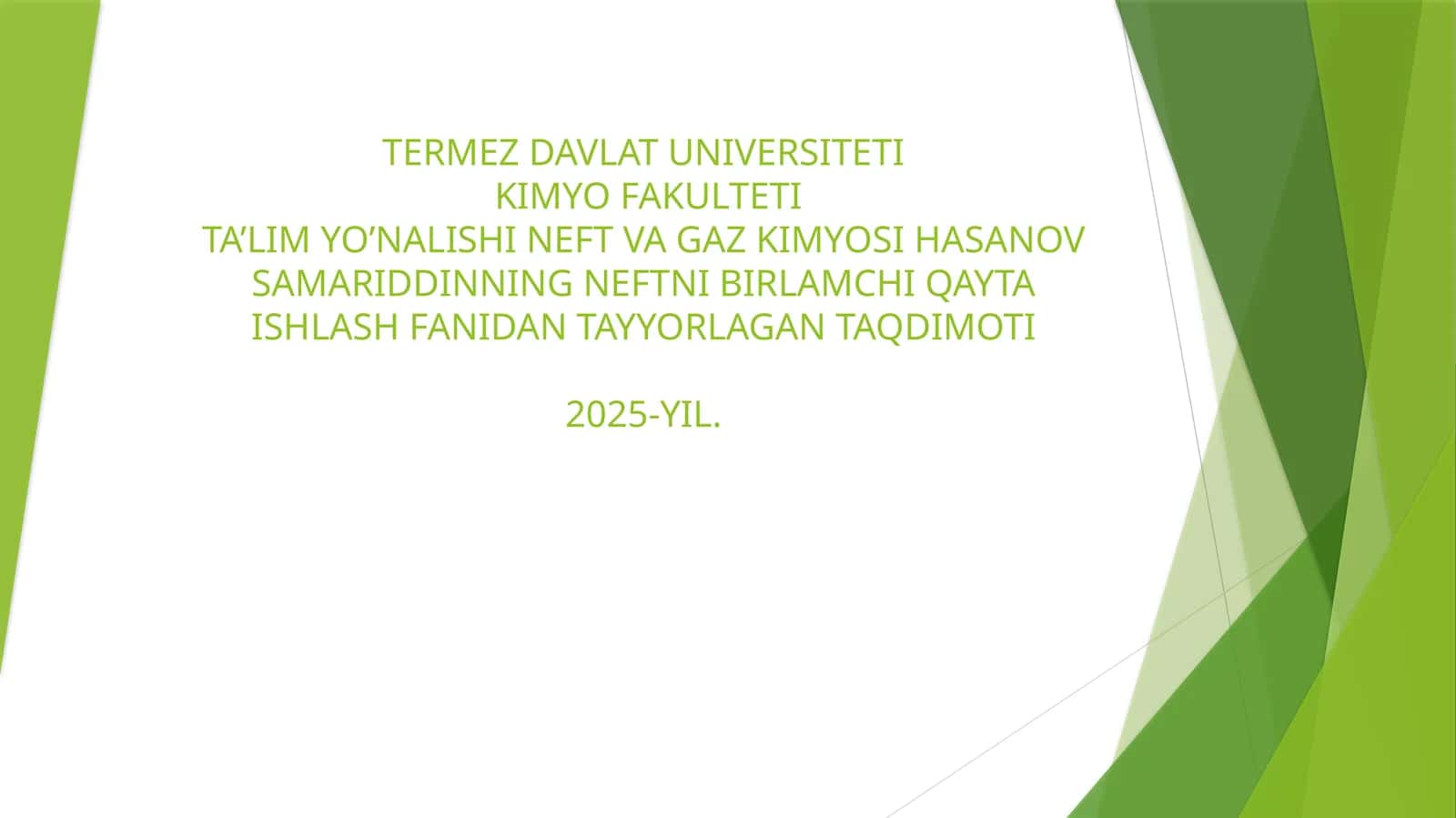 NEFT QOLDIQLARINI KOKSLASH QURILMALARI VA ULARNI VAZIFALARI