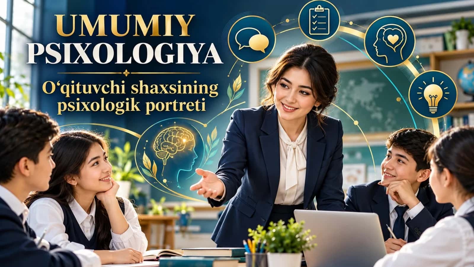 O‘qituvchi shaxsining psixologik portreti